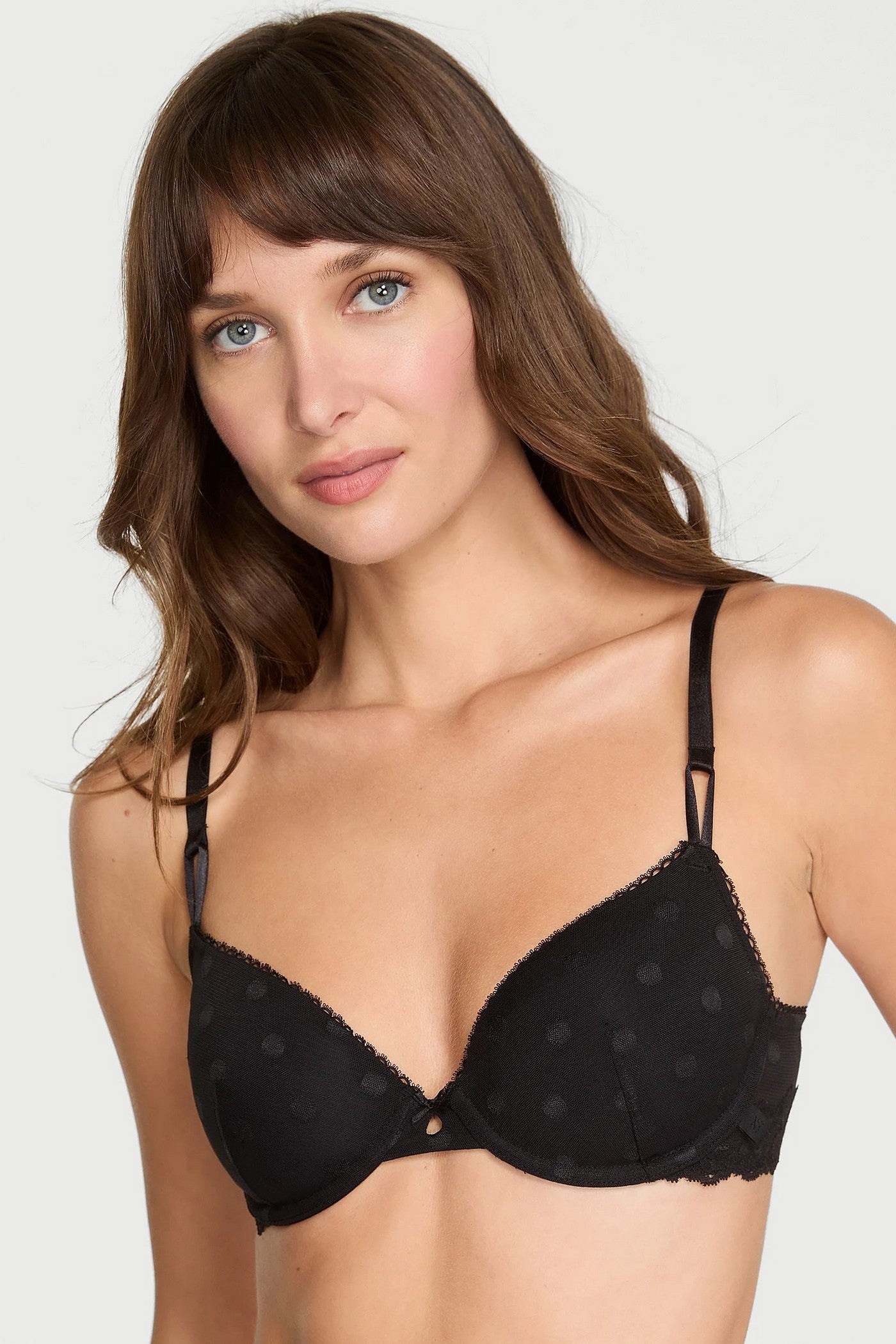 Ущільнений бюстгальтер 16056070 black Victoria`s Secret