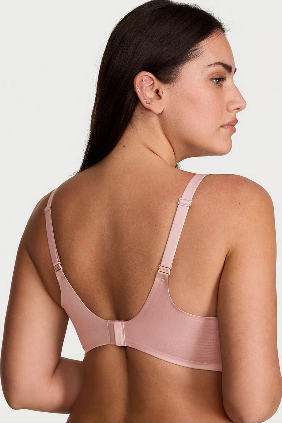 Безшовний бюстгальтер 210029396 rose Victoria`s Secret спина