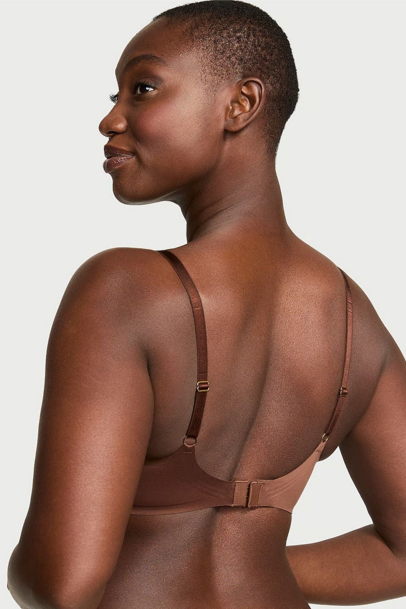 Бесшовный бюстгальтер без косточек 255850764 brown