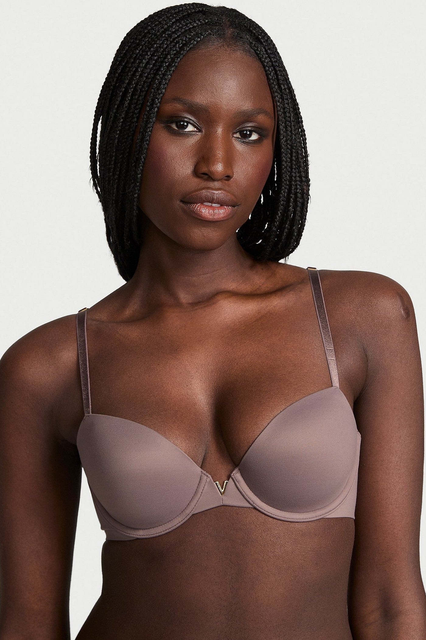 Гладкий бюстгальтер 482894393 gray Victoria`s Secret