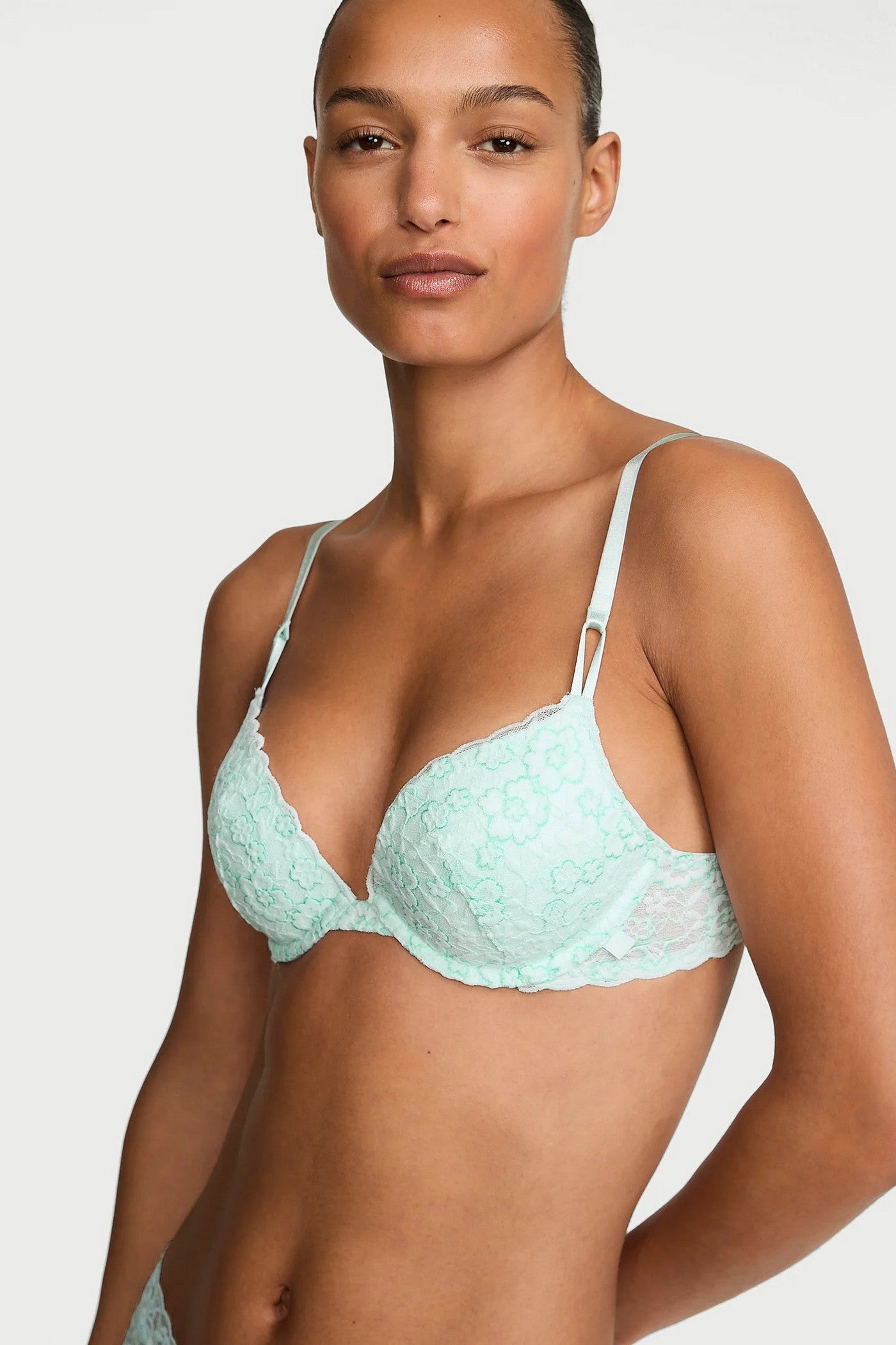 Бюстгальтер пуш-ап 528376908 azure Victoria`s Secret