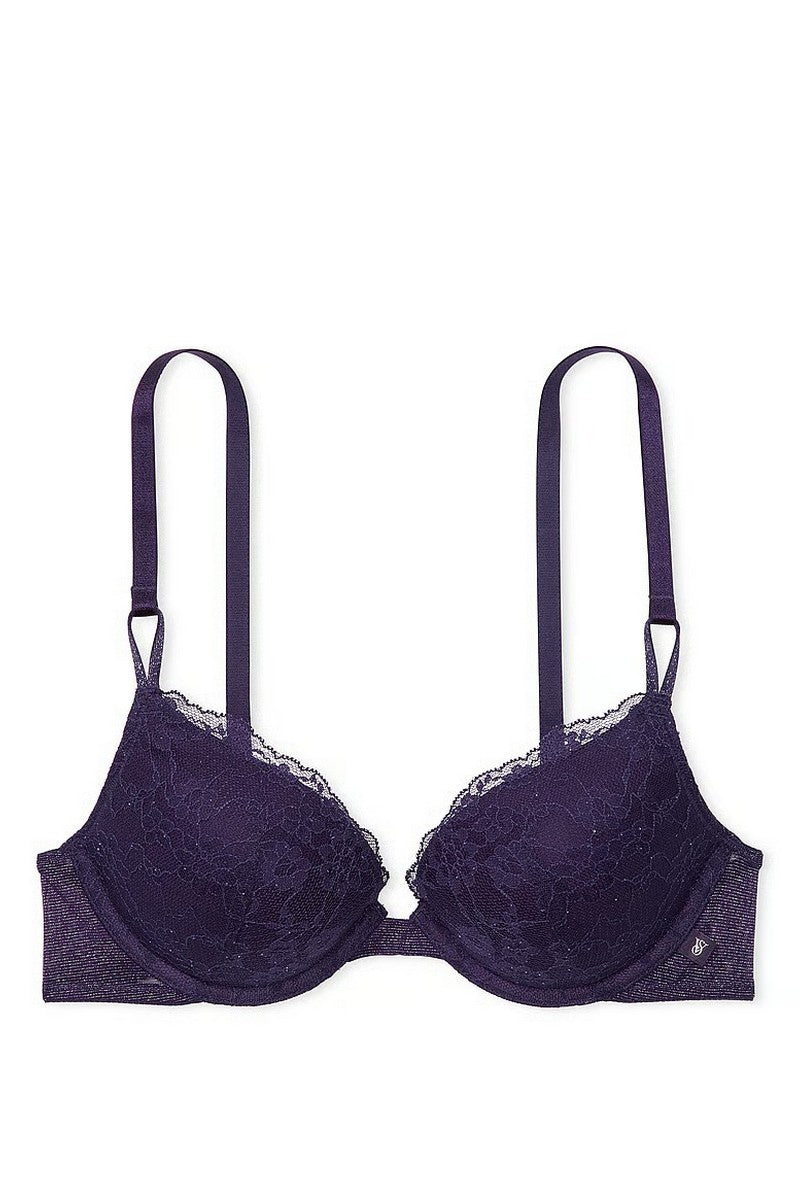 Кружевной бюстгальтер пуш-ап 574991269 violet