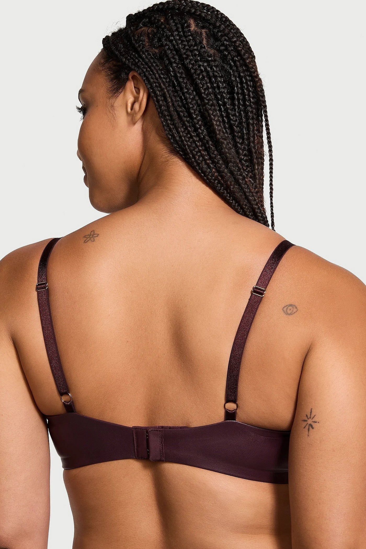 Бюстгальтер із екошкіри 576760318 bordo Victoria`s Secret