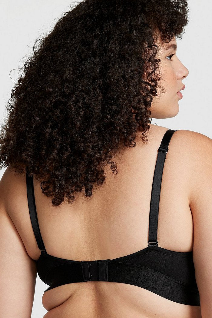 Бесшовный бюстгальтер без косточек 613366543 black