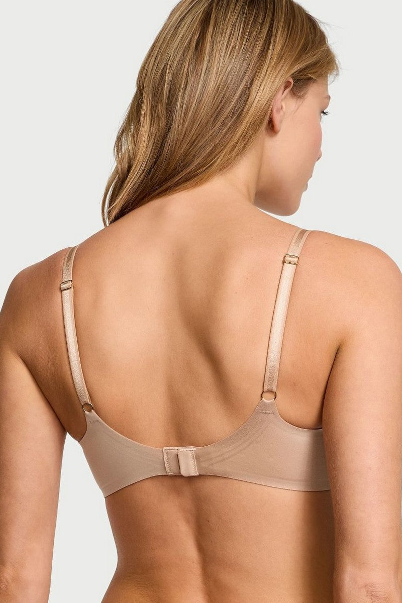 Бесшовный бюстгальтер без косточек 668985529 beige