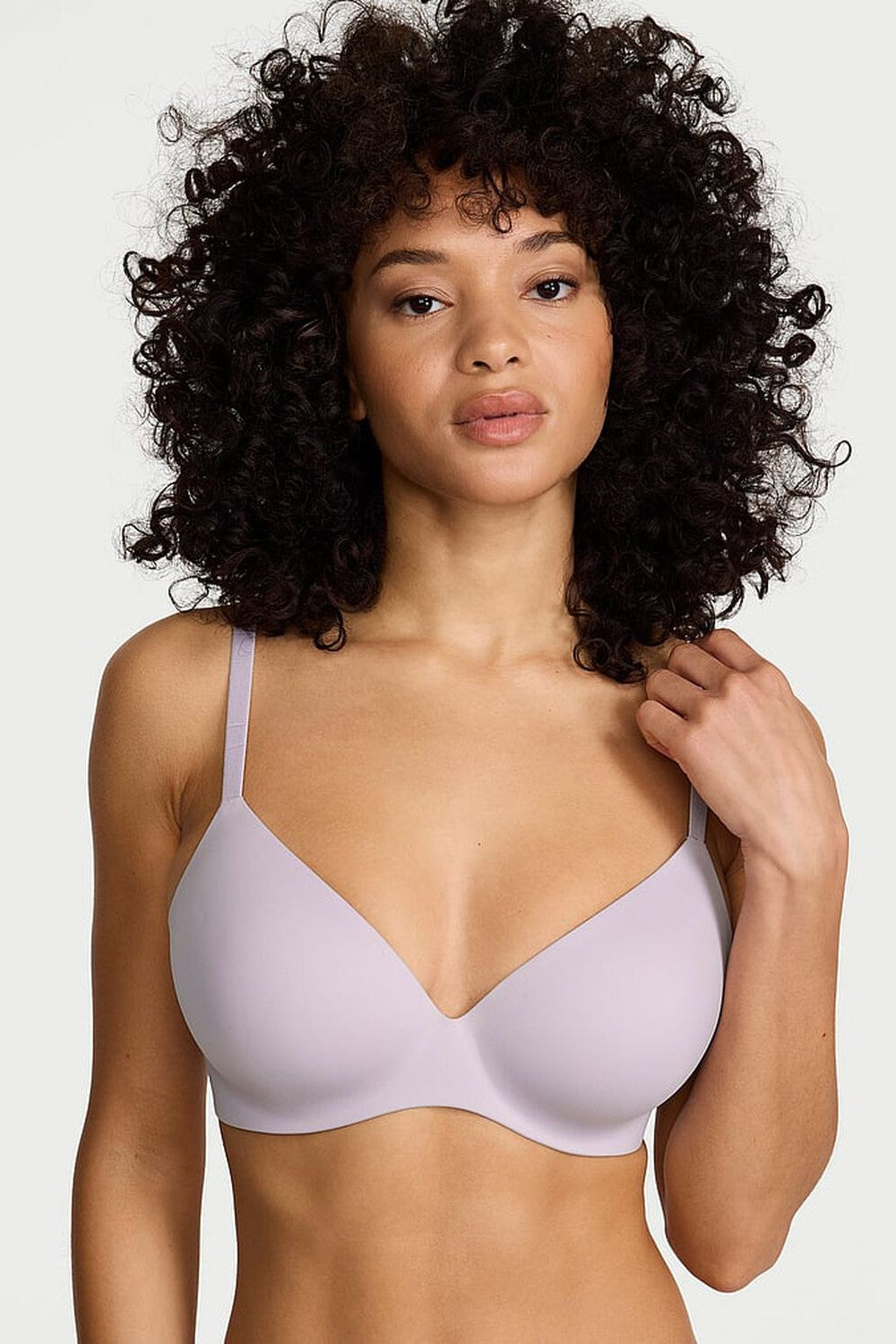 Гладкий бюстгальтер без кісточок 709365457 lilac Victoria`s Secret