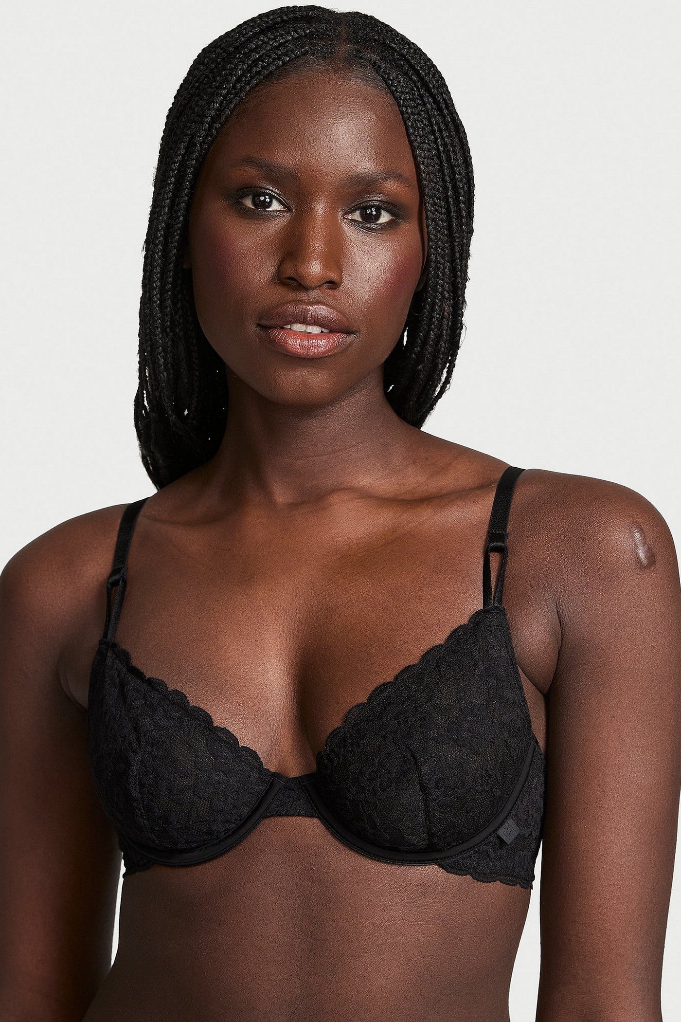 Мереживний бюстгальтер 75017752 black Victoria`s Secret