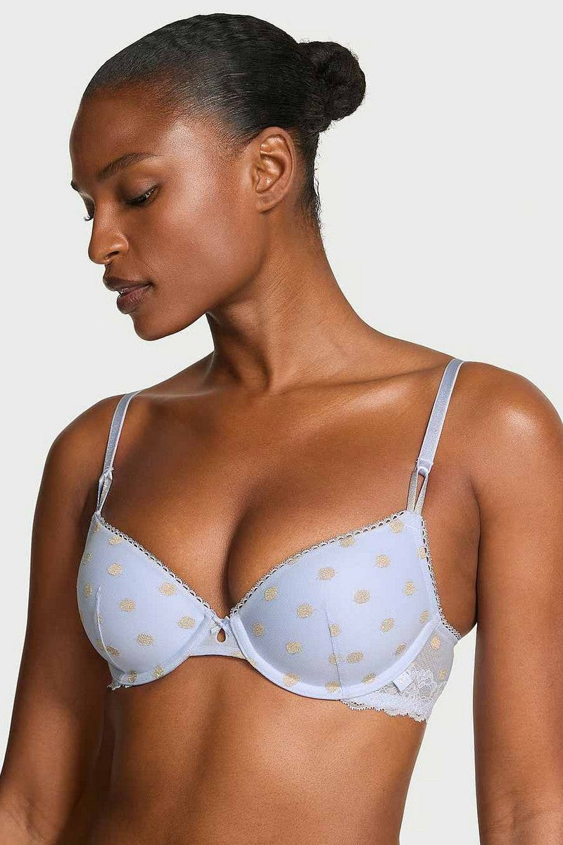 Ущільнений бюстгальтер 872009836 blue Victoria`s Secret