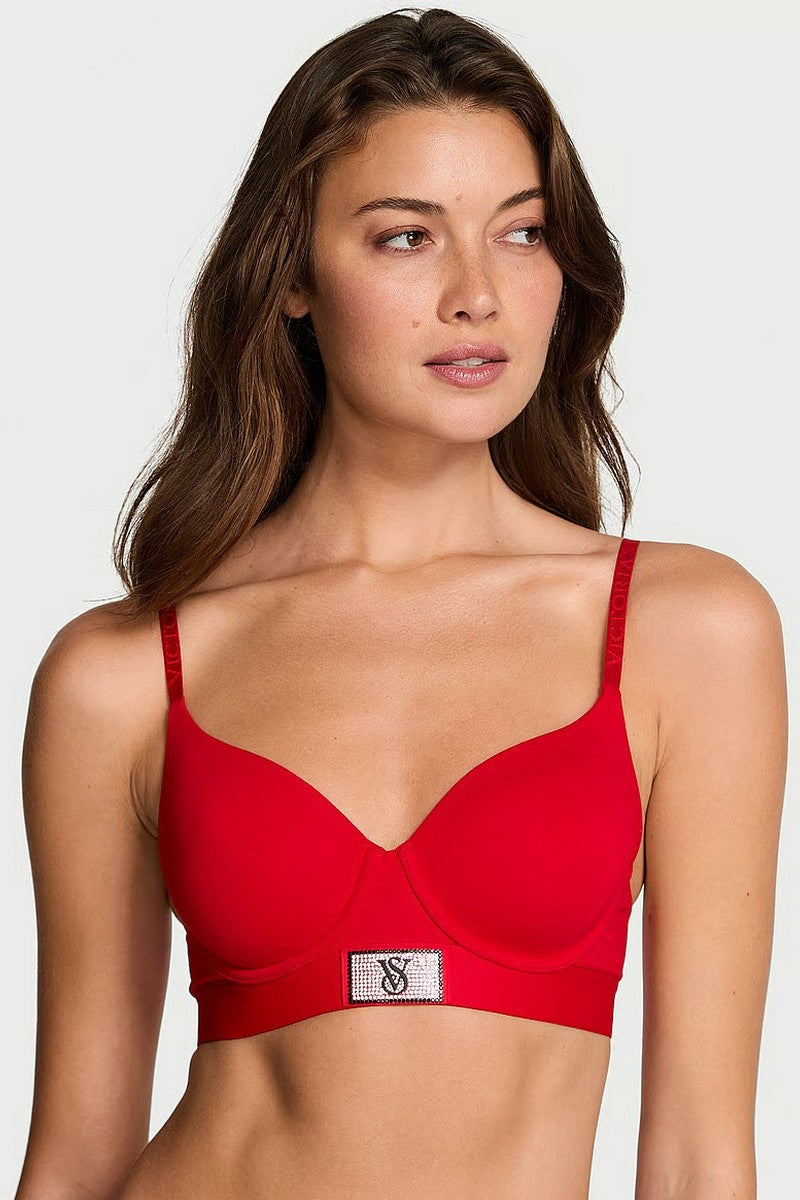 Гладкий бюстгальтер зі стразами 883986757 Victoria`s Secret