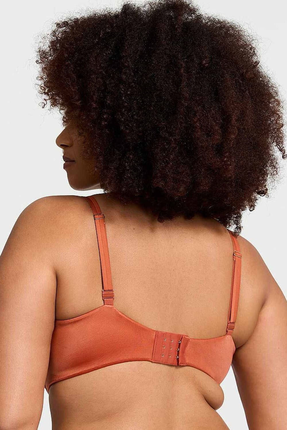 Гладкий бюстгальтер пуш-ап 942029932 orange Victoria`s Secret