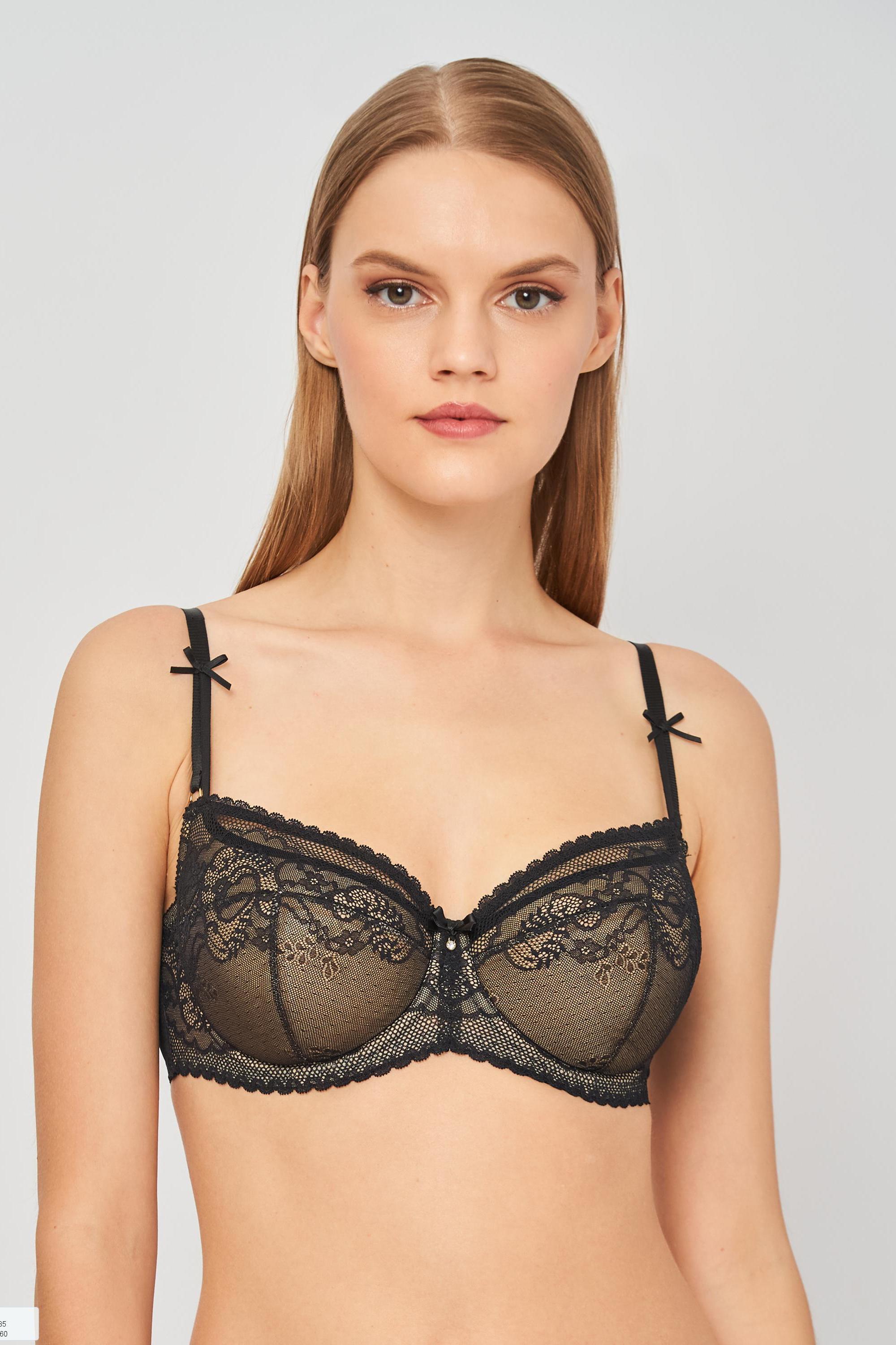 Бюстгальтер балконет с вкладышами push-up 575540