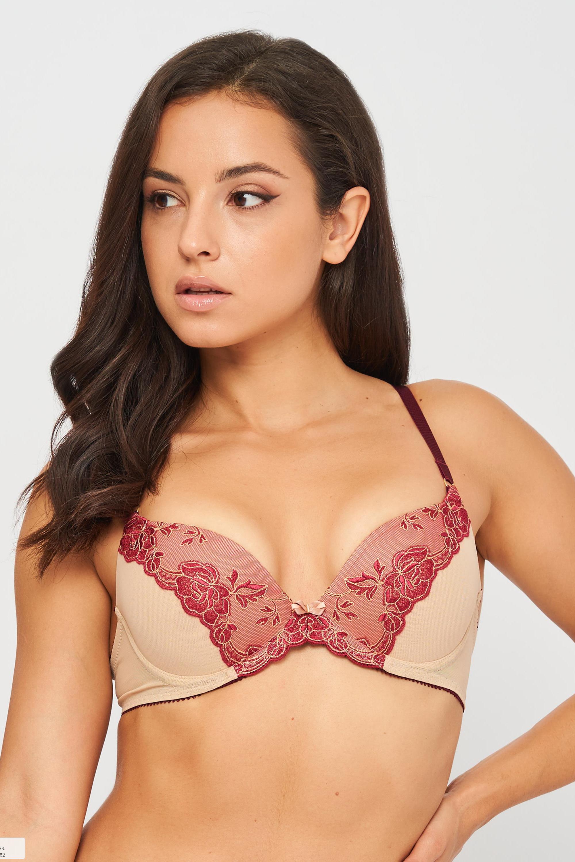 Бюстгальтер push-up с вышивкой 594512