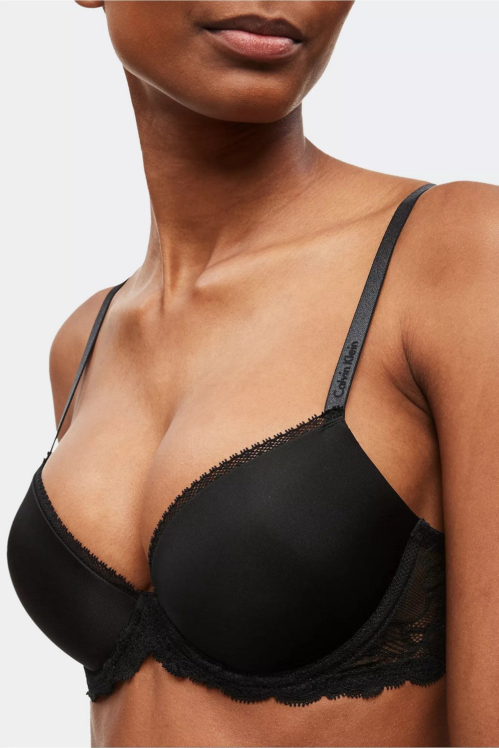Уплотненный бюстгальтер на косточках 169677662 black