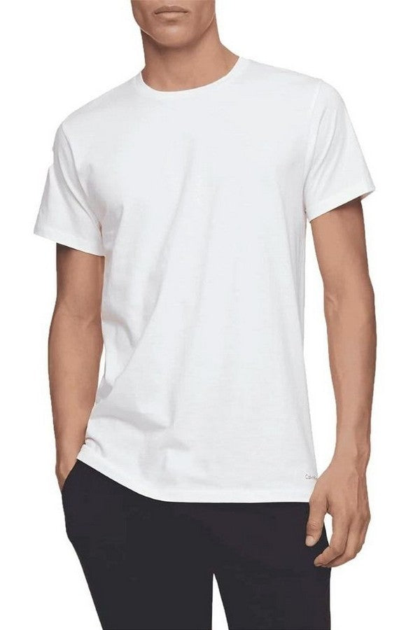 Набір чоловічих футболок 247032191 (3 шт.) white Calvin Klein