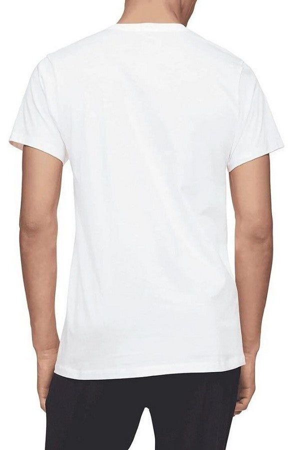 Набір чоловічих футболок 247032191 (3 шт.) white Calvin Klein спина