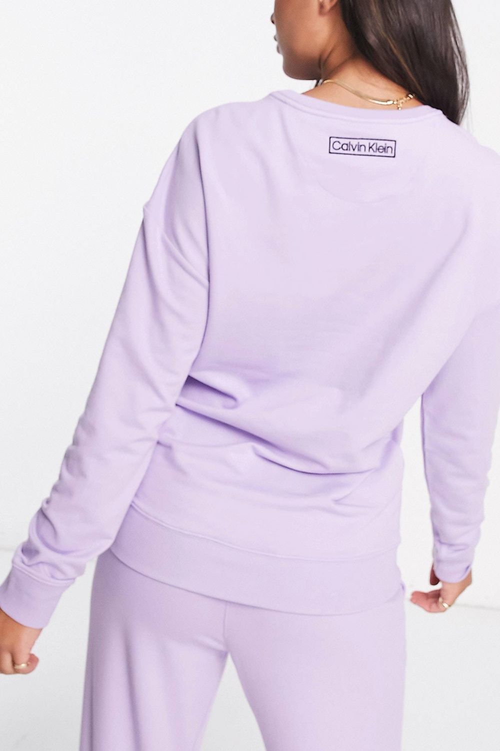 Домашний свитшот из хлопка 808269501 violet