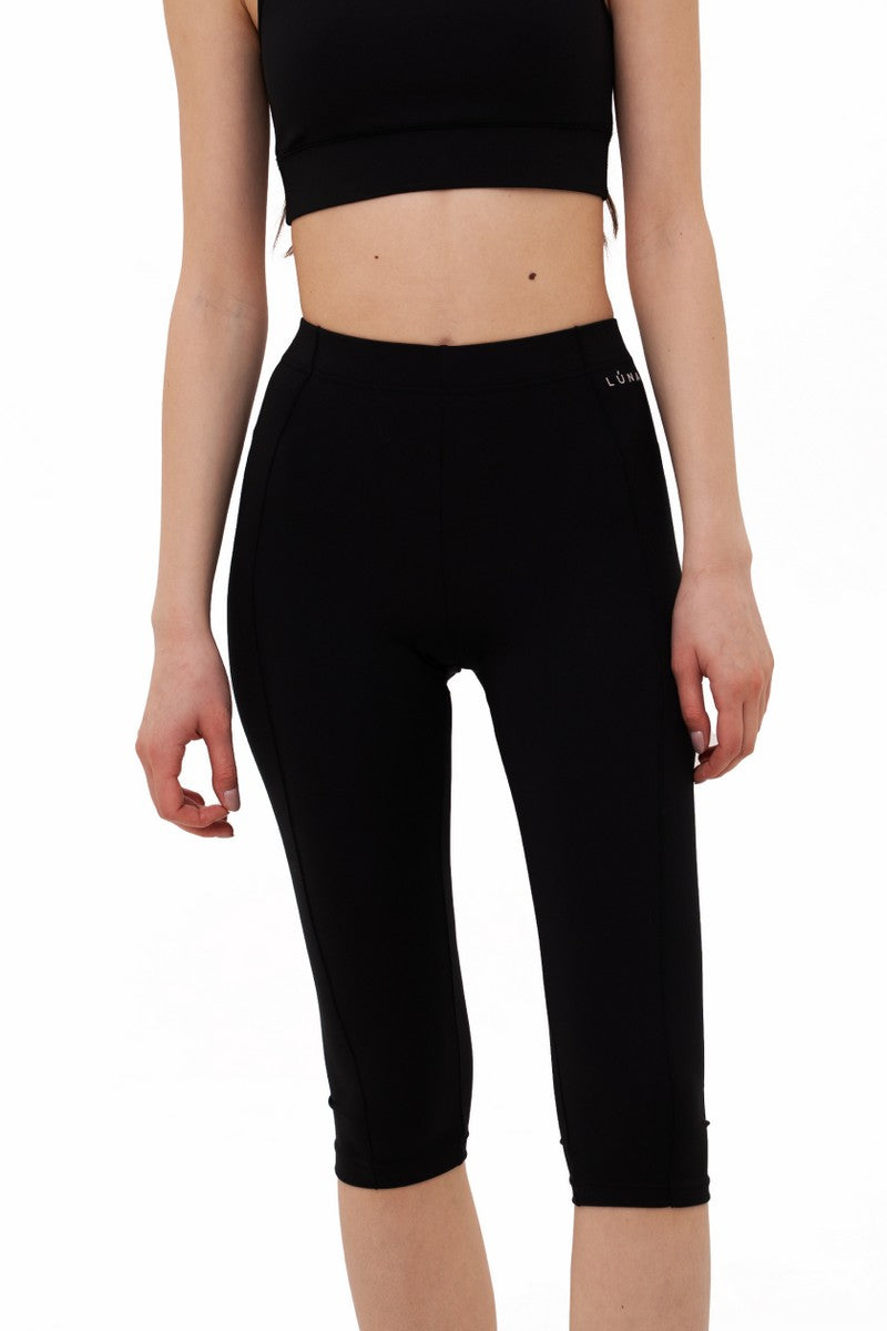 Спортивні капрі LS015b Pileya black