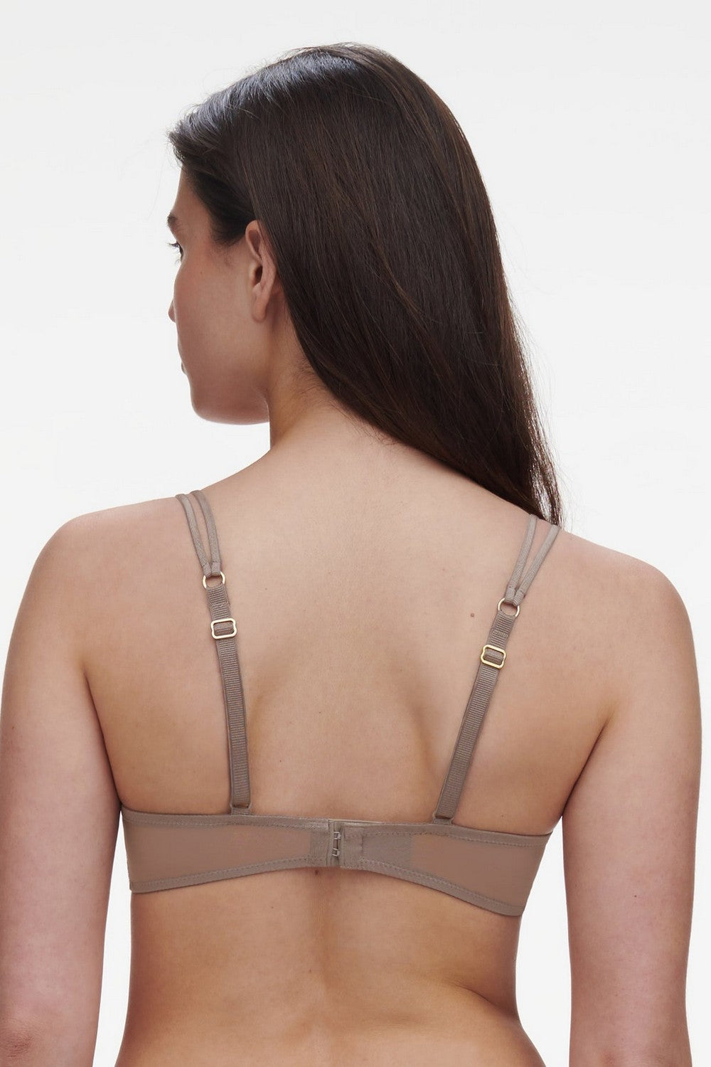 Кружевной бюстгальтер пуш-ап 010NS Slash safari grey