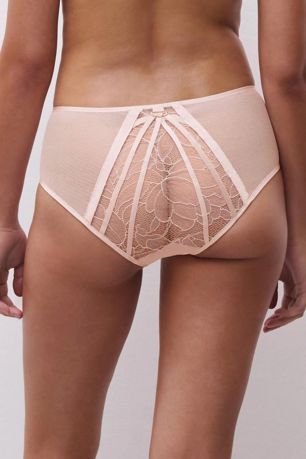 Шортики с кружевом 01AC5 Xquisite taffeta pink