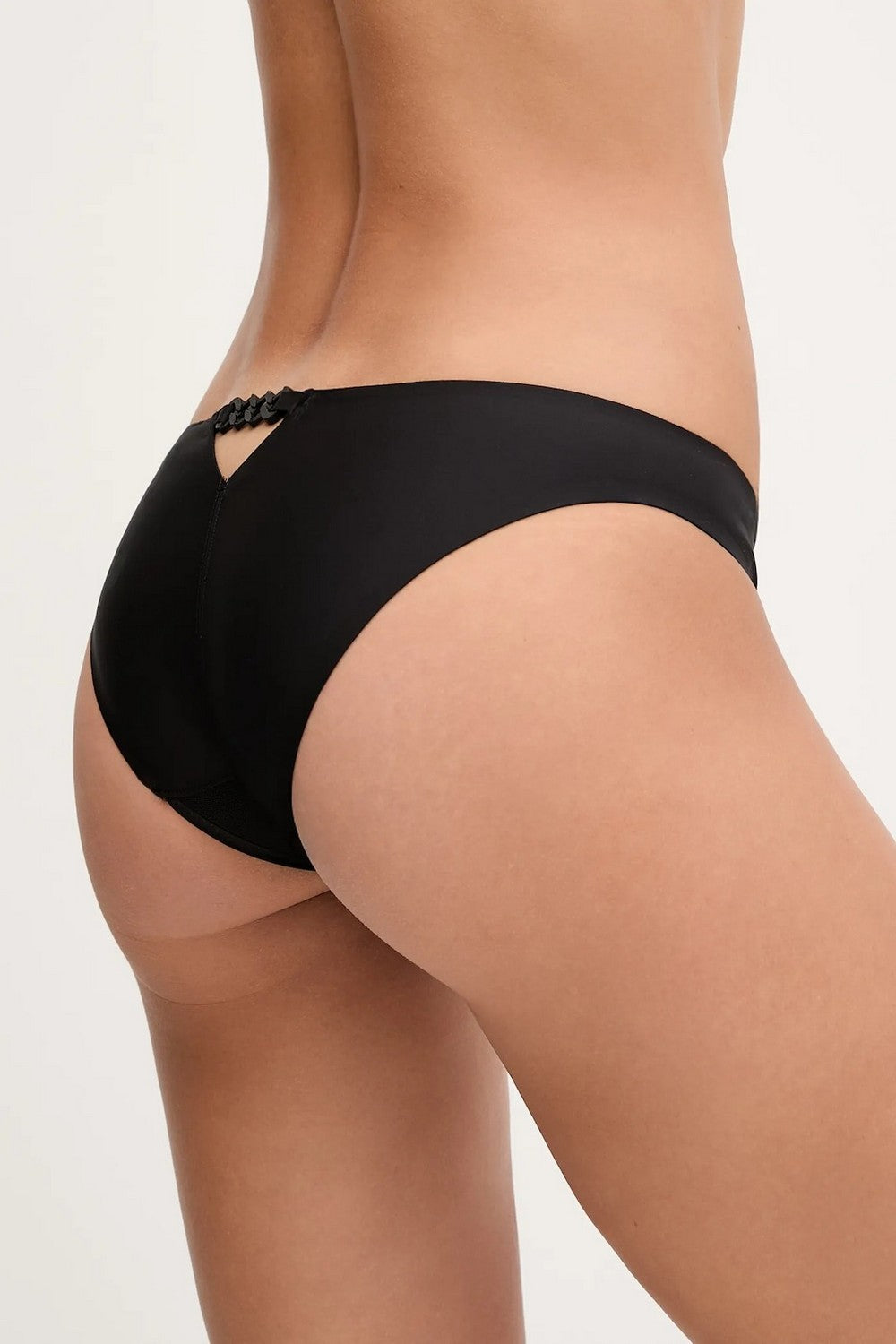 Трусики cлип с кружевом 01PA0 Xplicit black