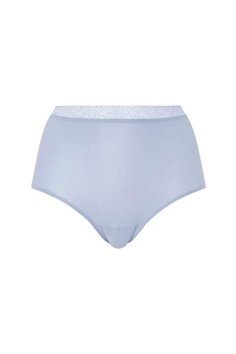 Трусики слип с высокой талией 11G7 Soft stretch chambray