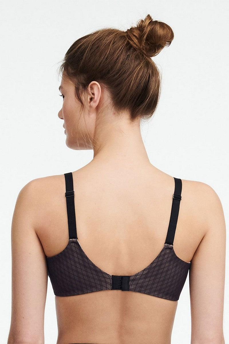 Бесшовный бюстгальтер минимайзер 11N1 Smooth Lines black beige