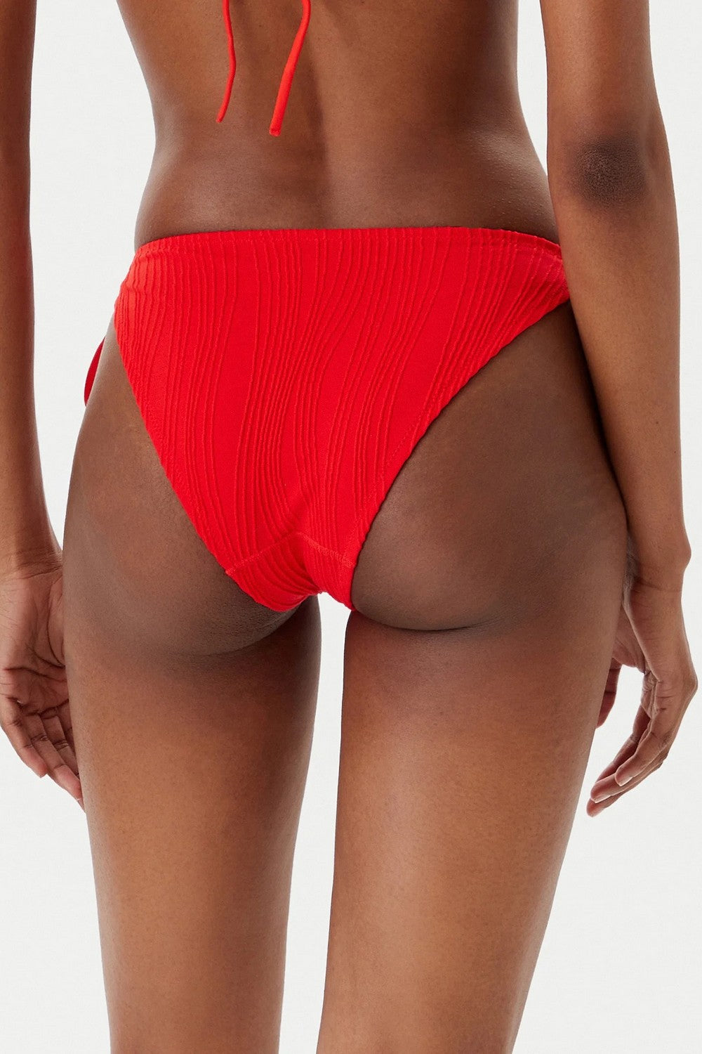 Купальные плавки с завязками 12VA5 Pulp cherry red