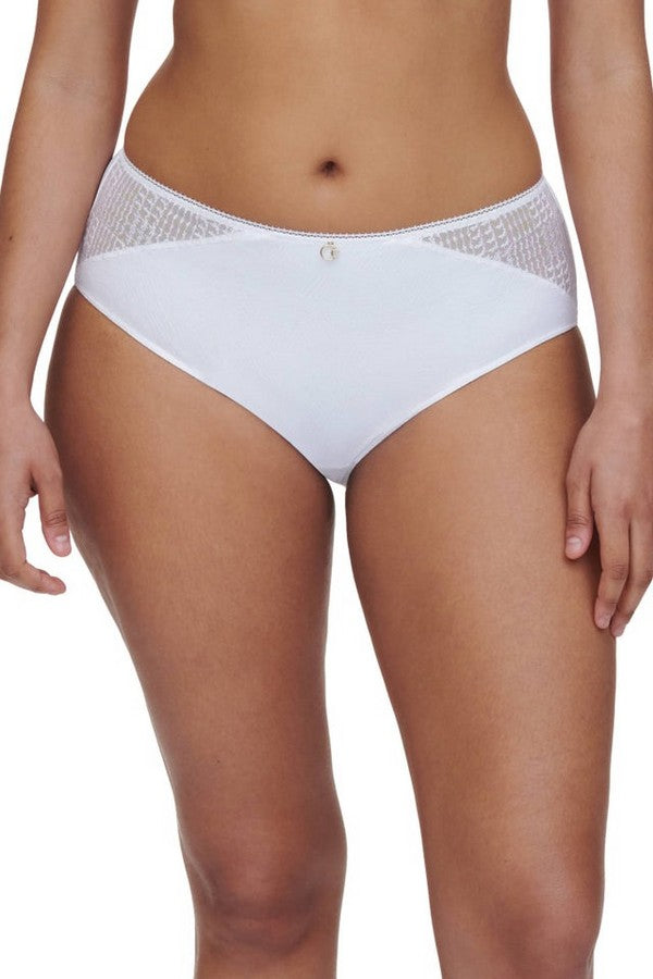 Высокие трусики слип 13WC5 Intrigue white