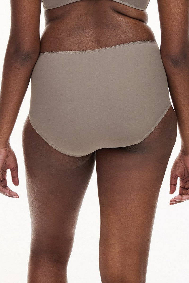 Трусики сліпи з високою талією 13WC6 Intrigue safari grey