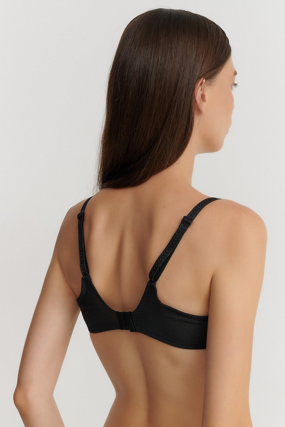 М'який бюстгальтер з мережива 13XM5 Origins black