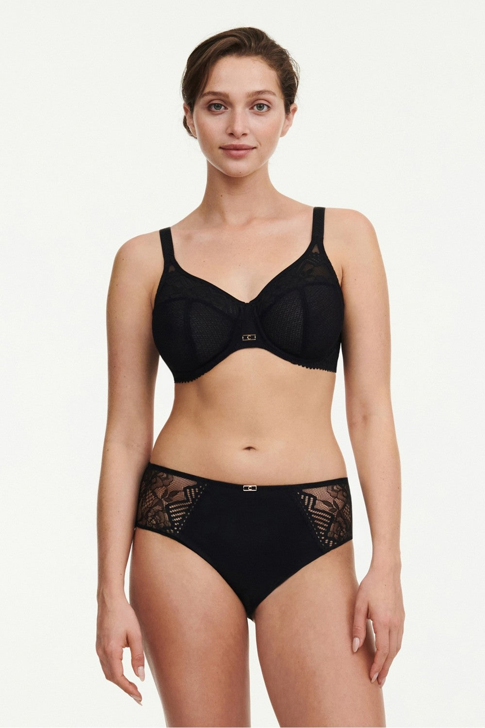 Бюстгальтер спейсер из кружева 13XMU Origins black