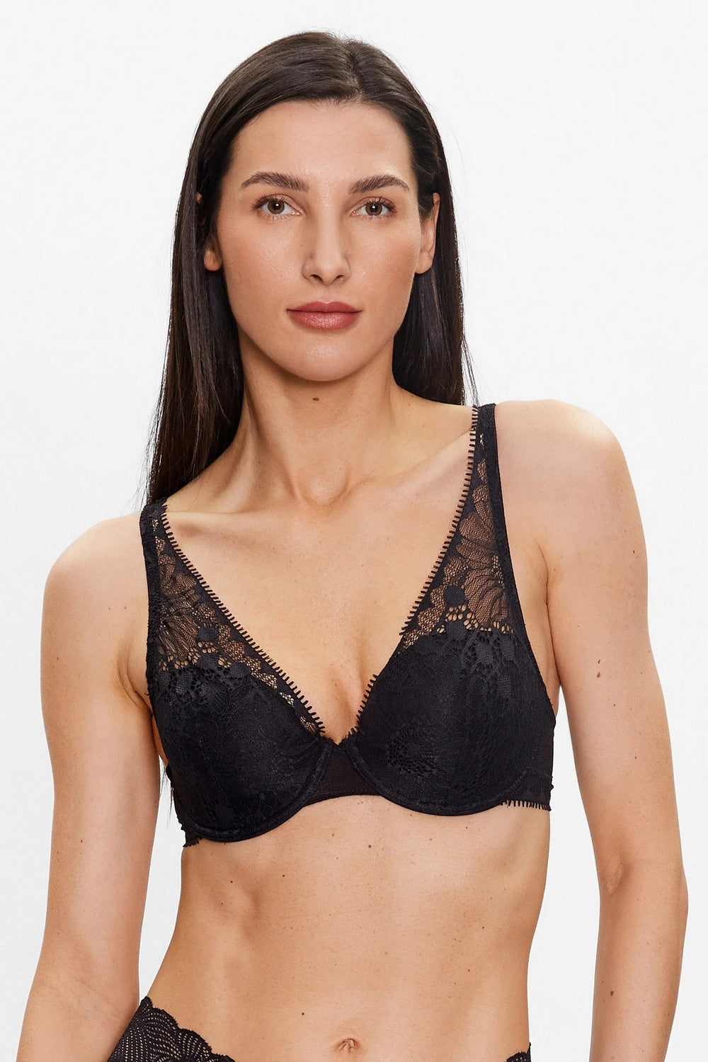 Бюстгальтер с плотными чашками 15F7 Day to night black