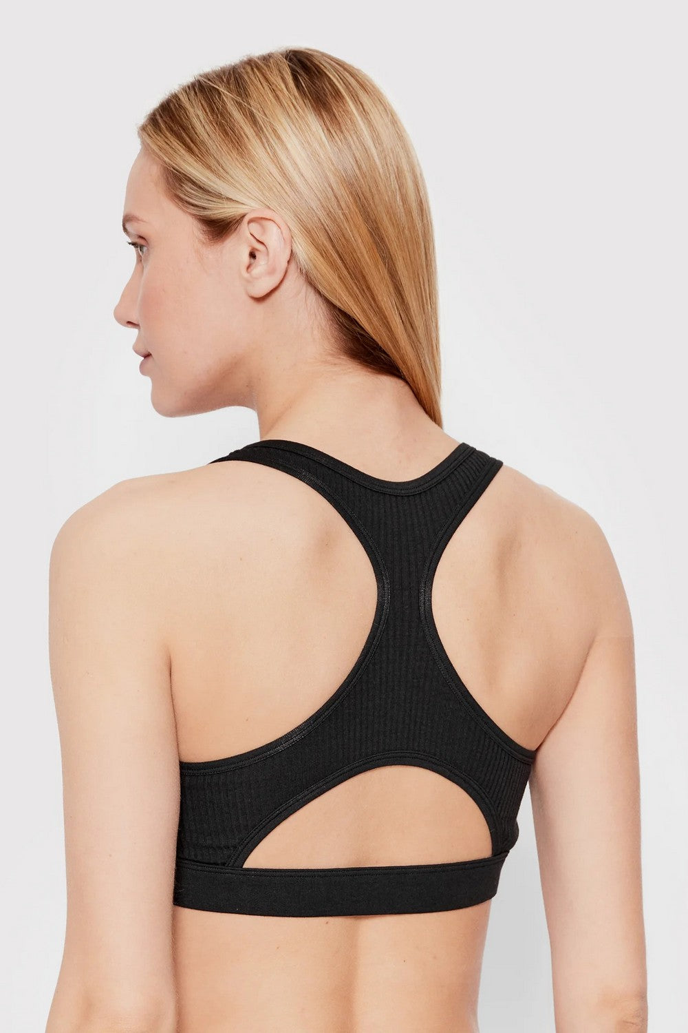 Хлопковый бра-топ 15P1 Cotton Comfort black