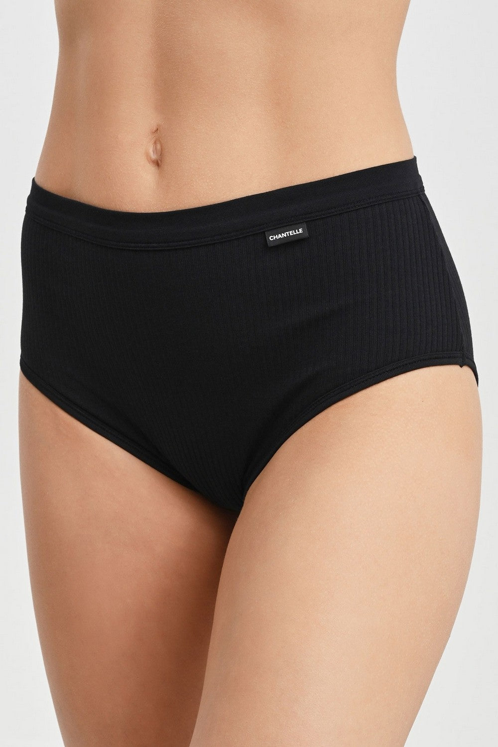 Высокие трусики слип 15P7 Cotton Comfort black