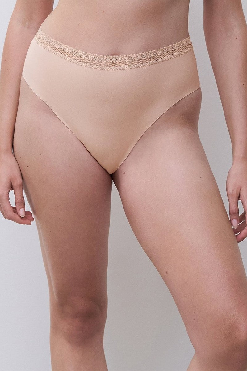 Высокие трусики слип 17OC5 Cosy Chic nude