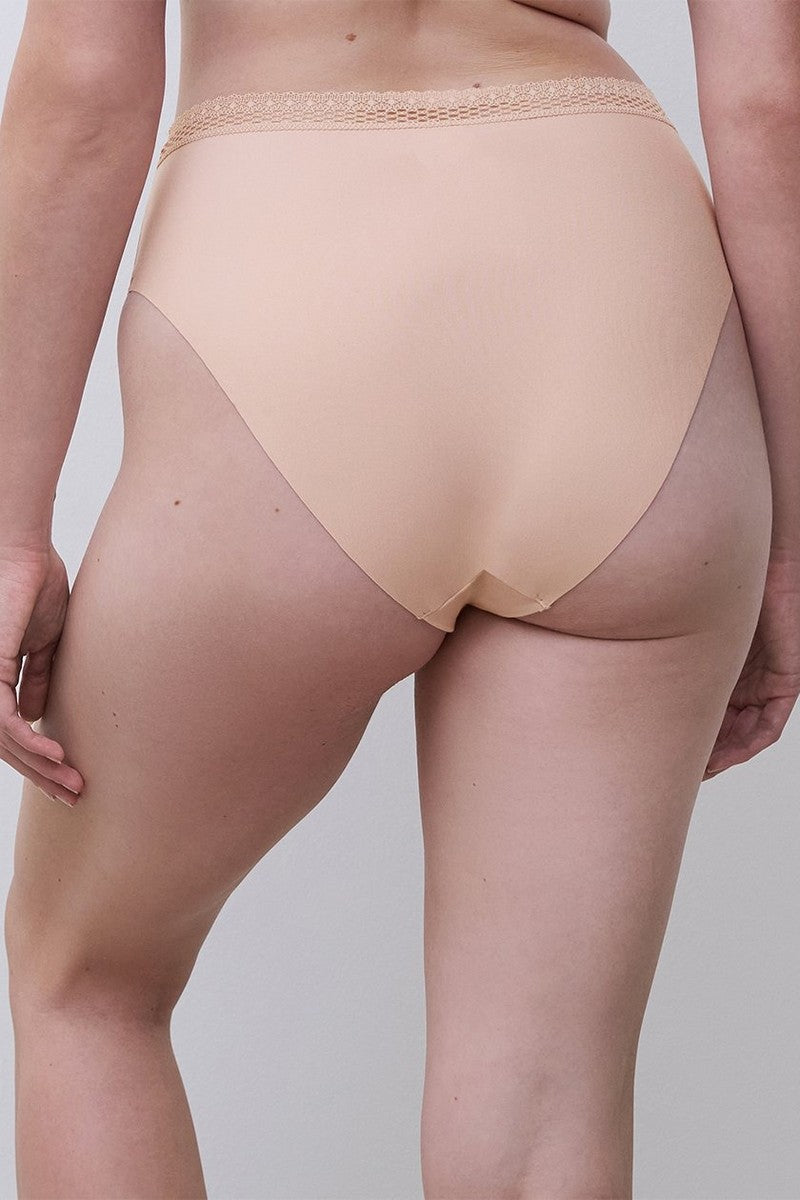 Высокие трусики слип 17OC5 Cosy Chic nude