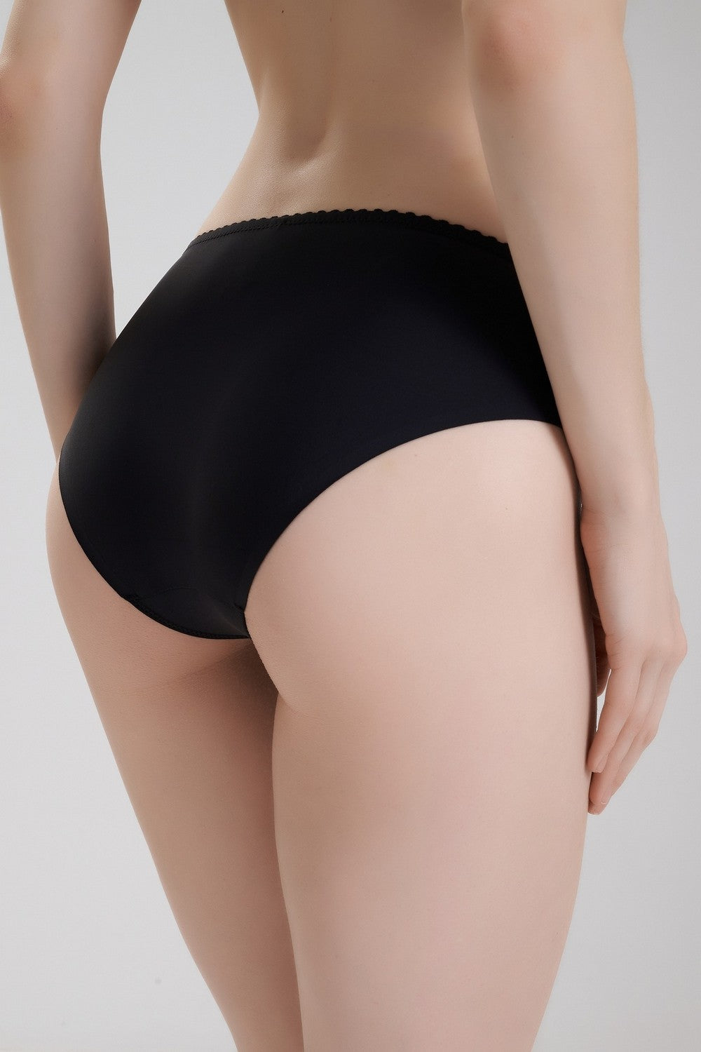 Трусики слип из микросетки 19VC5 Vibe black