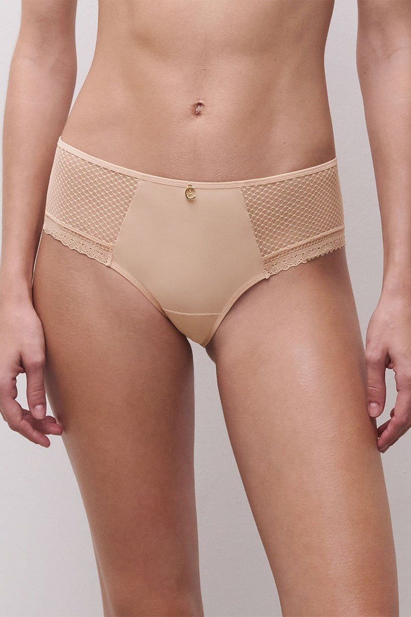 Трусики слип из микросетки 19XB0 Romance beige dore