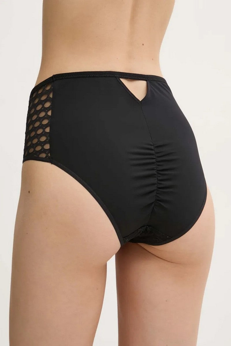 Высокие трусики слип 22NC5 Poison black