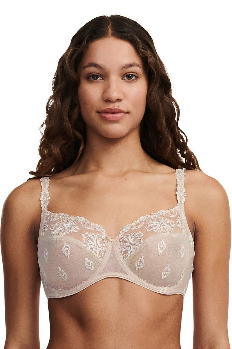 Мягкий бюстгальтер с вышивкой 2601 Champs Elysees dune