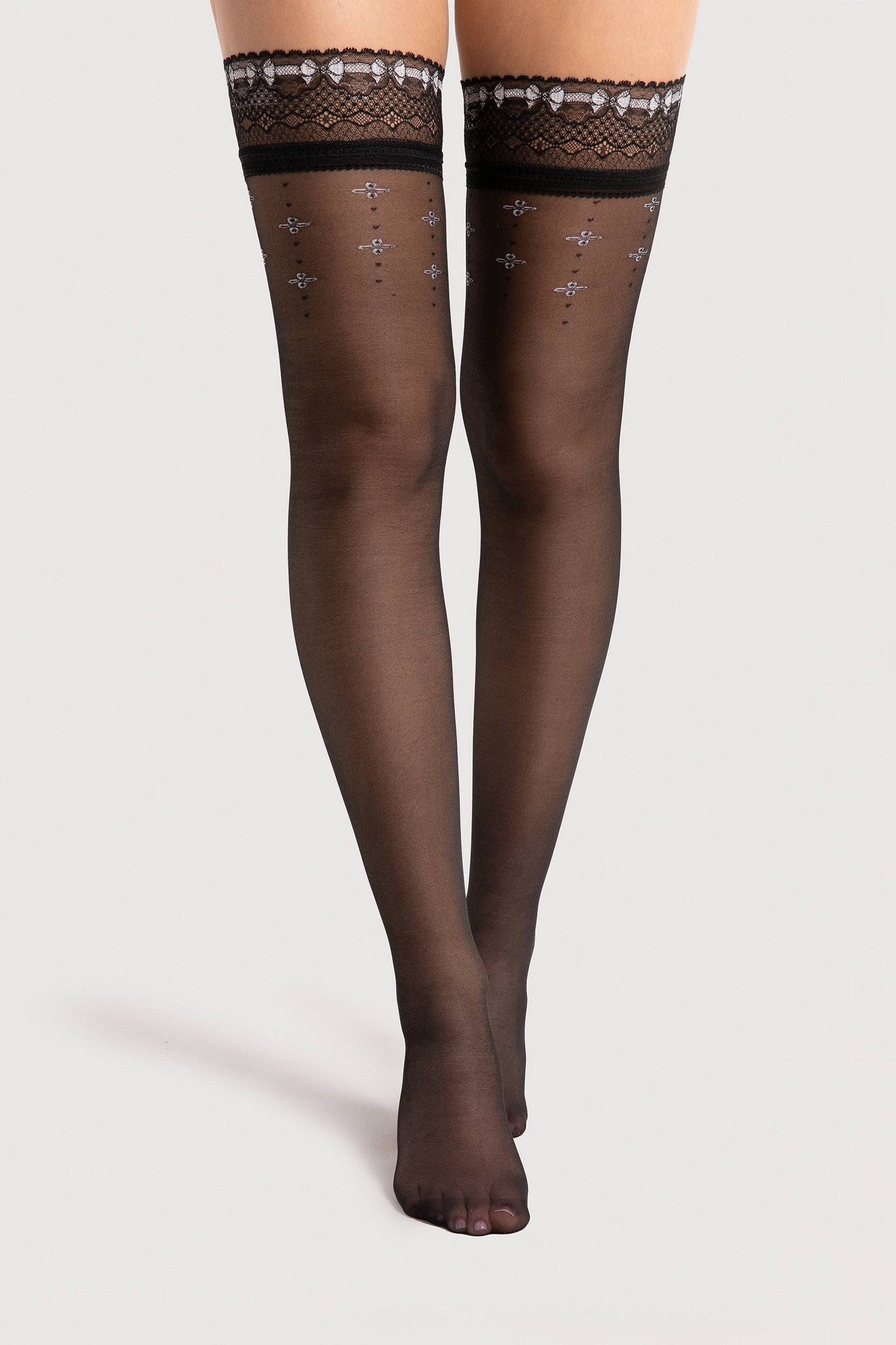 Чулки с кружевом Reveil O4102 20d