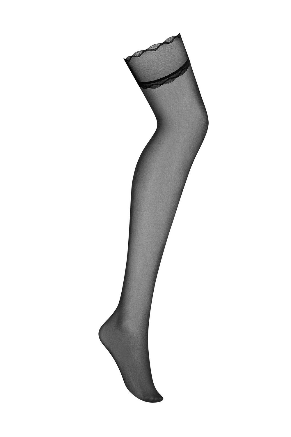 Чулки под пояс Stelisa black