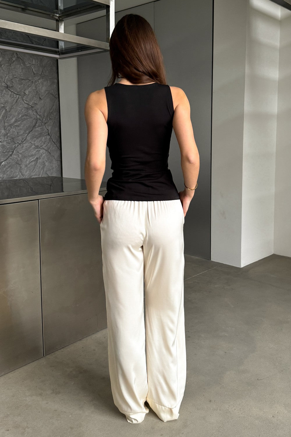 Майка из хлопка C257001/1 Basic 4 black