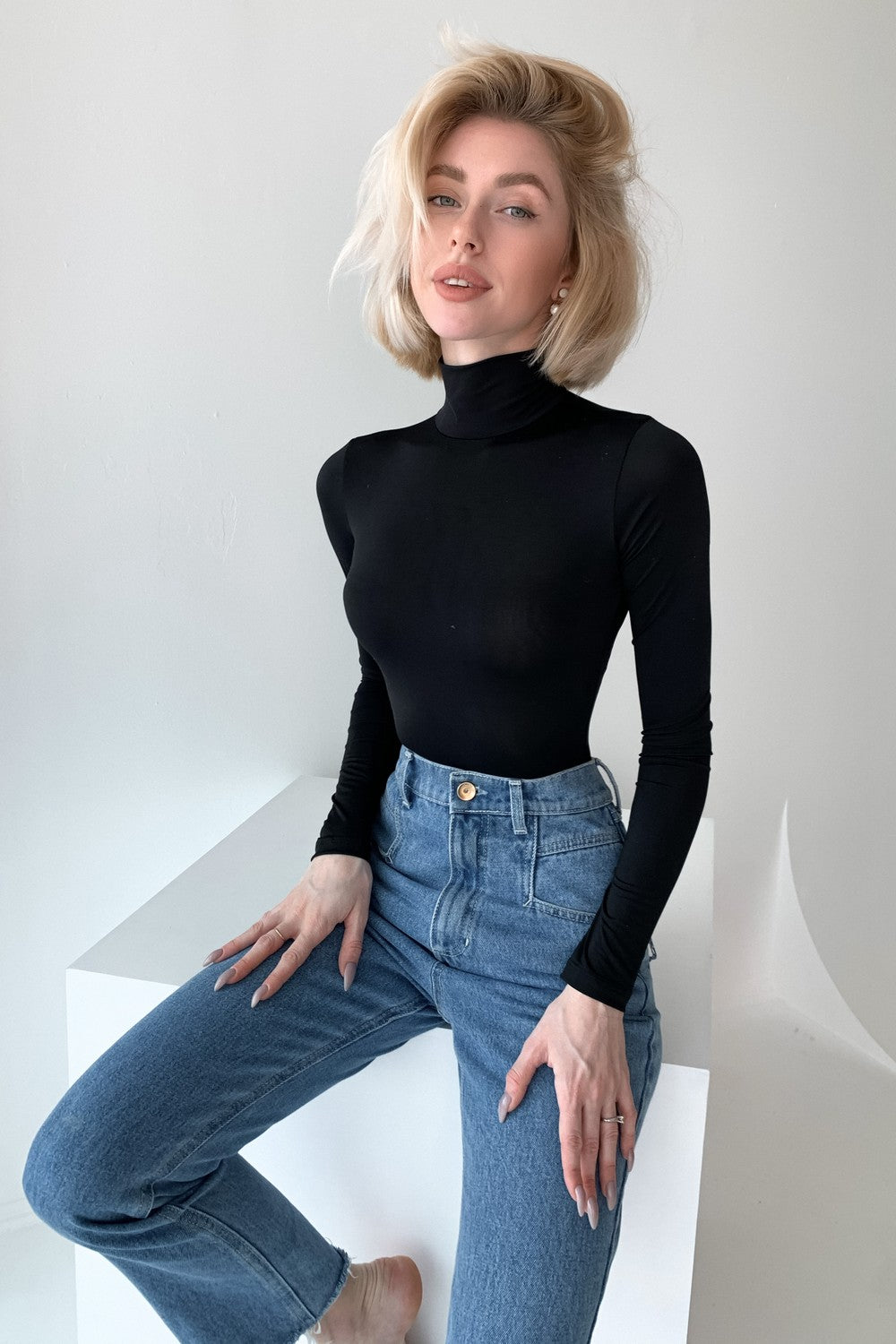 Боди из микронейлона Daisy GH20611/1 black