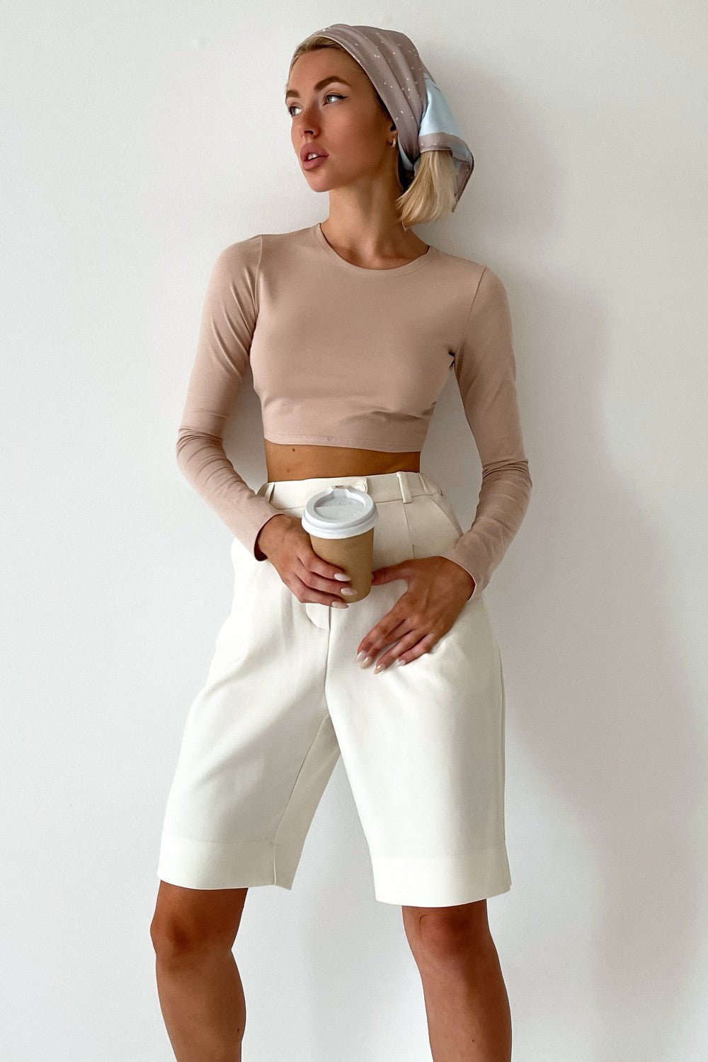 Хлопковый кроп-топ Thursday SS21622/4