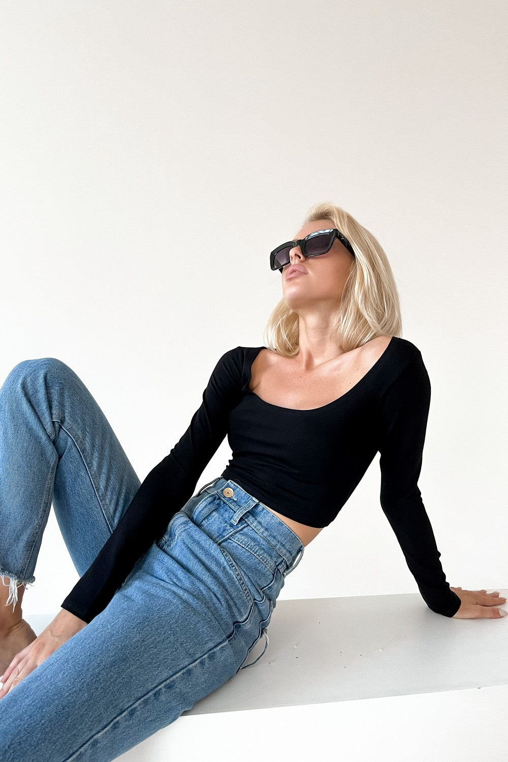 Хлопковый кроп-топ Tuesday SS21624/1