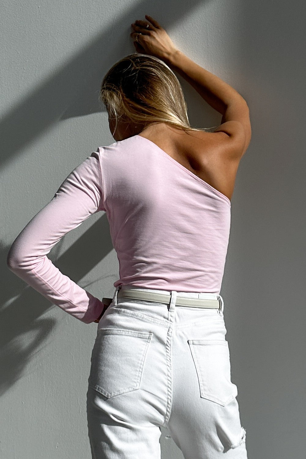 Бавовняне боді на одне плече WL18301/6 Monday rose