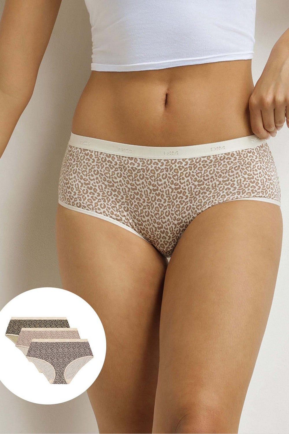 Набір бавовняних шортиків 4C20 Les Pockets Coton (3 шт) feline chic