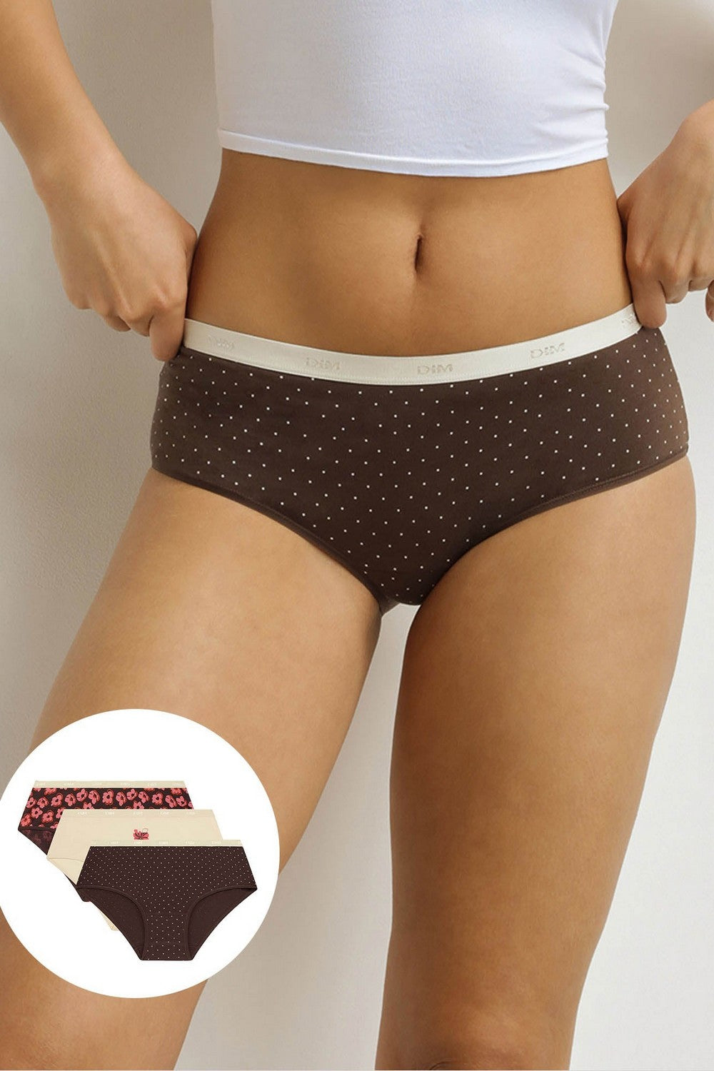 Набір бавовняних шортиків 4C20 Les Pockets Coton (3 шт)