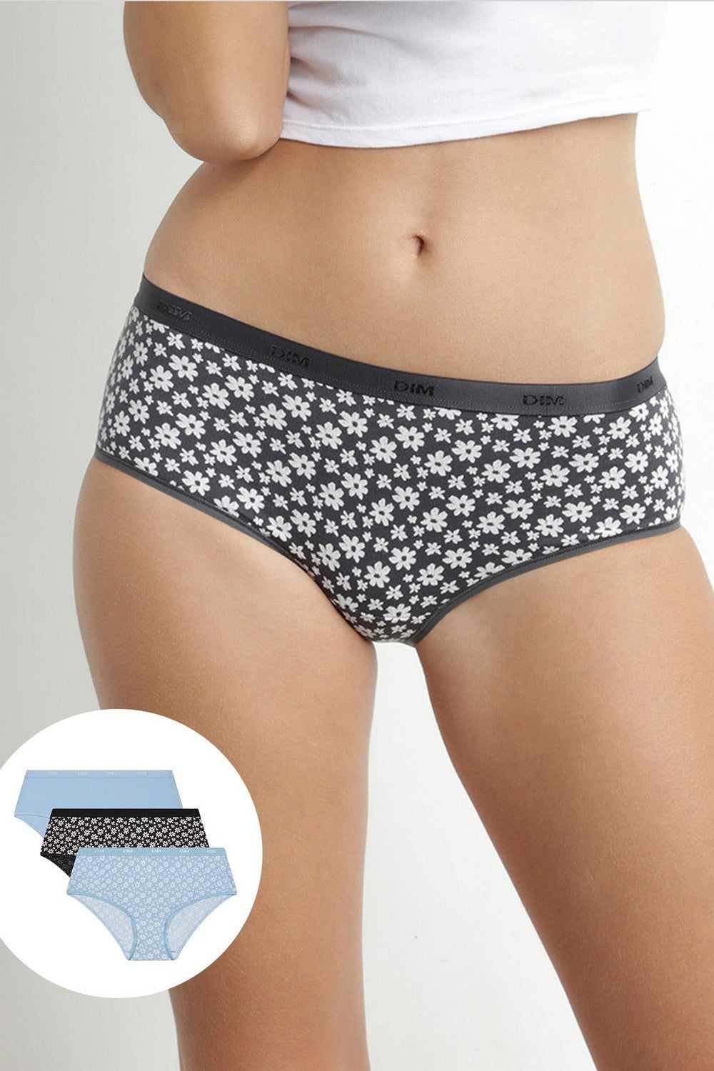 Набор хлопковых шортиков 4C20 Les Pockets Coton (3 шт) sunday bl